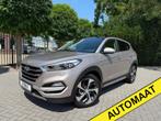 Hyundai Tucson 1.6 T-GDi AUTOMAAT, Apple CarPlay, Clima, Cru, Auto's, Hyundai, Gebruikt, 4 cilinders, Wit, Leder