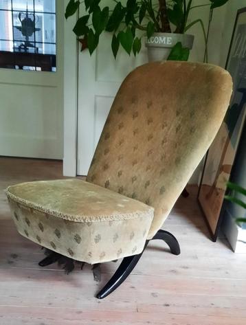 Vintage 50's Artifort Congo Nederlands Design Fauteuil beschikbaar voor biedingen