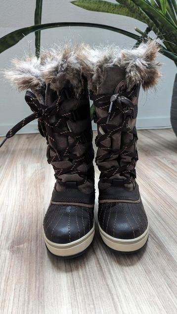 Hoge gevoerde snowboots (bruin) maat 36