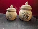 Newbridge knoflookpot en uienpot, Ophalen, Zo goed als nieuw