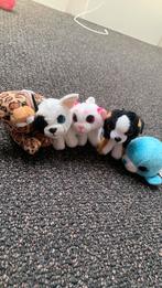5 leuke knuffel diertjes, Ophalen, Zo goed als nieuw, Overige typen