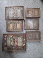 Antieke Anker Steinbaukasten - Set van 6 dozen, Antiek en Kunst, Ophalen of Verzenden