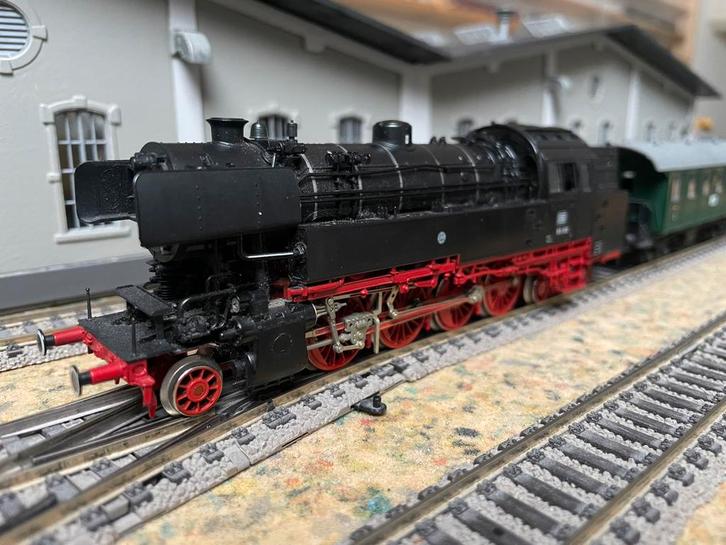 Fleischmann 65018, Hobby en Vrije tijd, Modeltreinen | H0, Zo goed als nieuw, Locomotief, Gelijkstroom, Fleischmann, Ophalen of Verzenden