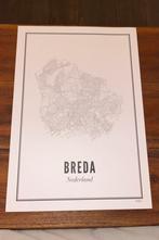 Breda poster 21x30cm, Antiek en Kunst, Kunst | Tekeningen en Foto's, Ophalen of Verzenden