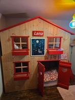 Houten hoogslaper voor meisjes, 2,5 jaar oud, Kinderen en Baby's, Ophalen, Zo goed als nieuw, Hoogslaper