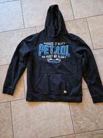 Heren Petrol hoody. Maat L, Kleding | Heren, Truien en Vesten, Maat 52/54 (L), Gedragen, Blauw, Petrol