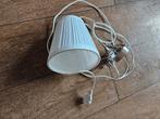 Wandschemerlampje met trekkoord en extra lang snoer, Ophalen of Verzenden, Gebruikt, Stof, Klassiek