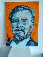 Portret Koning ~ Willem Alexander ~ schilder kunst ~ atelier, Ophalen, Nieuw, Schilderij, Minder dan 50 cm