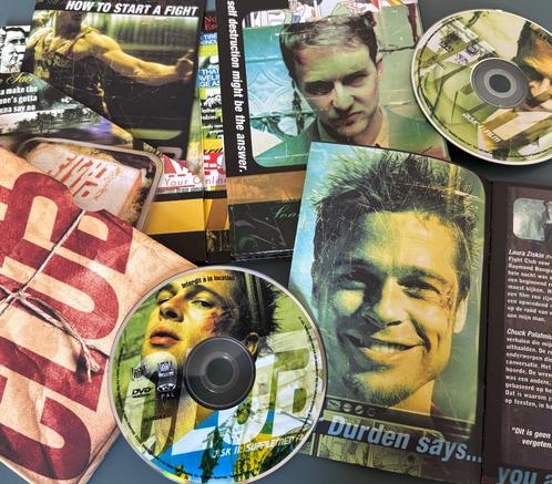 FIGHT CLUB (1999), 2-Disc Special Edition DVD, Cd's en Dvd's, Dvd's | Thrillers en Misdaad, Zo goed als nieuw, Actiethriller, Vanaf 16 jaar
