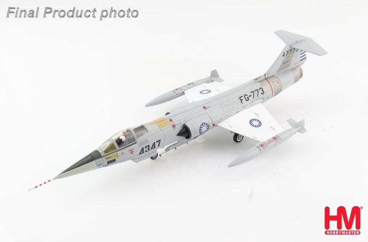 F-104G Starfighter Maj. Shih-Lin Hu ROCAF HobbyMaster HA1072, Verzamelen, Luchtvaart en Vliegtuigspotten, Nieuw, Schaalmodel, Verzenden