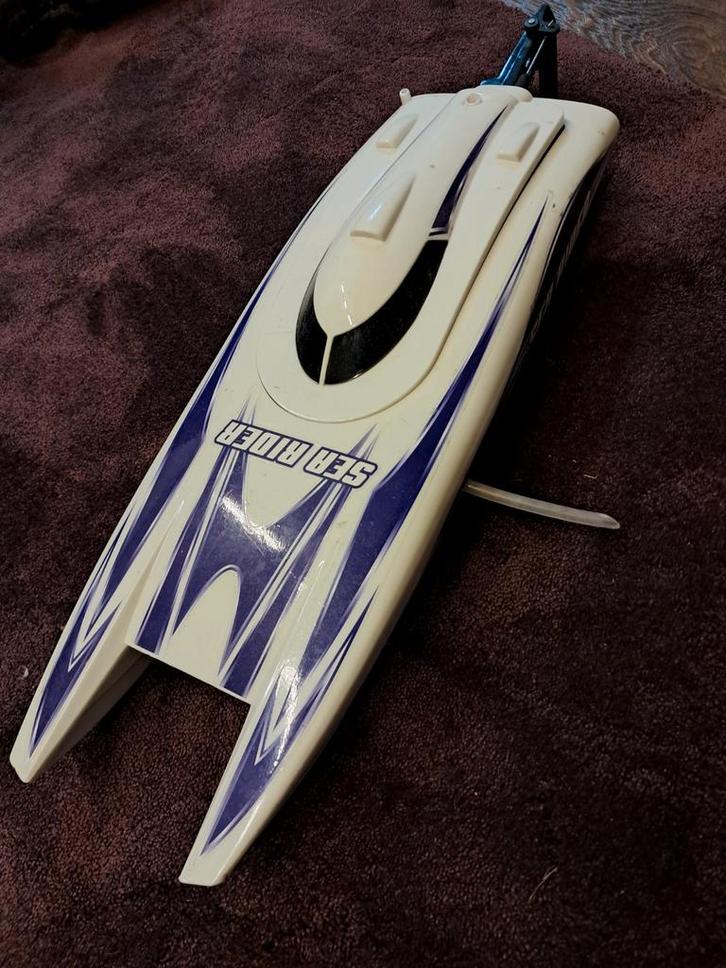 Joysway Sea Rider speedboot, Hobby en Vrije tijd, Modelbouw | Boten en Schepen, Gebruikt, Groter dan 1:32, Overige merken, Ophalen of Verzenden