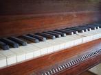 Tafelpiano als opknapper, Muziek en Instrumenten, Piano's, Overige typen, Gebruikt, Bruin, Ophalen