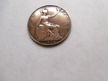Munten Engeland Groot Brittannië 1891 -1895 -1906 beschikbaar voor biedingen