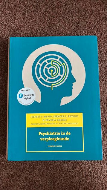 Psychiatrie in de verpleegkunde, 10e editie beschikbaar voor biedingen