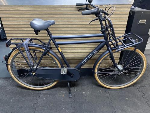 cortina u4 H61 cm blauw 7vers handrem met naafdynamo, Fietsen en Brommers, Fietsen | Heren | Herenfietsen, Gebruikt, Overige merken