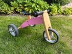 Houten Bandit and Angels loopfiets & driewieler, Ophalen, Zo goed als nieuw, Loopfiets