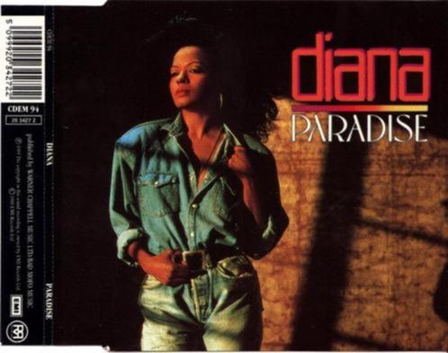 Diana Ross - Paradise CD Maxisingle 1989 💿, Cd's en Dvd's, Cd Singles, Zo goed als nieuw, R&B en Soul, 1 single, Maxi-single