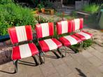 Bel Air retro diner stoelen, Ophalen, Vier, Retro, Rood