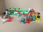 Playmobil setje Boerderij 3 poppetjes, paarden en wagen, Kinderen en Baby's, Speelgoed | Playmobil, Gebruikt, Ophalen of Verzenden