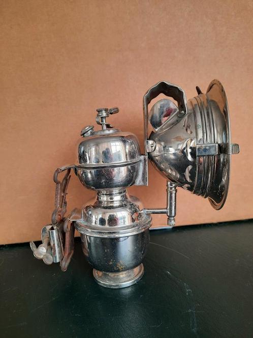 Authentieke Carbid Fietslamp! ‍️, Antiek en Kunst, Antiek | Lampen, Ophalen of Verzenden
