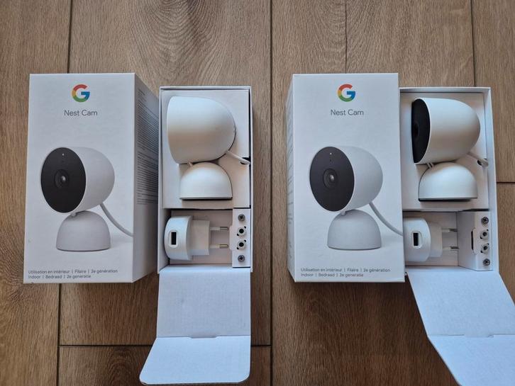 Google Nest Camera - Beveilig je huis!, Huis en Inrichting, Deurbellen, Nieuw, Bedraad, Ingebouwde camera, Compatibel met smartphone
