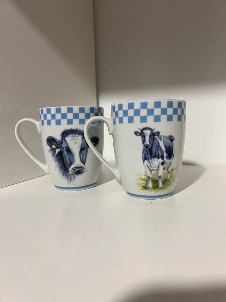 Theo bekers 250 ml, Huis en Inrichting, Keuken | Servies, Zo goed als nieuw, Kop(pen) en/of Schotel(s), Overige stijlen, Keramiek