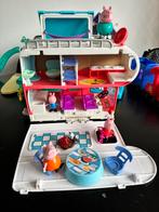 Peppa pig camper COMPLEET, Ophalen, Zo goed als nieuw, Poppenhuis