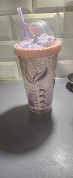 Zeemeermin Beker met Dome Deksel, Tuin en Terras, Ophalen of Verzenden, Zo goed als nieuw