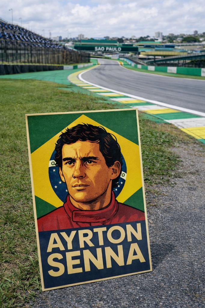 Ayrton Senna bord, Verzamelen, Automerken, Motoren en Formule 1, Nieuw, Auto's, Verzenden