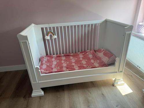 Opsetims kinderbed handgemaakt 70x140, Kinderen en Baby's, Kinderkamer | Bedden, Gebruikt, 140 tot 160 cm, 70 tot 85 cm, Matras