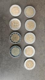 Te koop div 2 euro munten, Ophalen of Verzenden, Losse munt