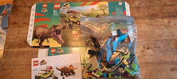 Zgan 76959 Jurassic Park Triceratops research set compleet! beschikbaar voor biedingen