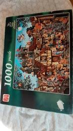 Jumbo puzzel,, doos wat beschadigd,compleet., Hobby en Vrije tijd, Denksport en Puzzels, Ophalen, 500 t/m 1500 stukjes, Zo goed als nieuw