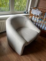 MADE Shona Witte Fauteuil, Huis en Inrichting, Fauteuils, Ophalen of Verzenden, Gebruikt, Stof, 75 tot 100 cm
