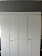 Woood kledinkast 3 deurs wit, Huis en Inrichting, Ophalen, 100 tot 150 cm, Zo goed als nieuw, 150 tot 200 cm