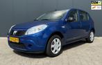 Dacia Sandero 1.2 Ambiance Airco Trekhaak Nieuwe APK NAP, Voorwielaandrijving, Stof, Gebruikt, Blauw