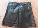 Kort zwart nep leer rok, Kleding | Dames, H&M, Zwart, Maat 42/44 (L), Ophalen of Verzenden