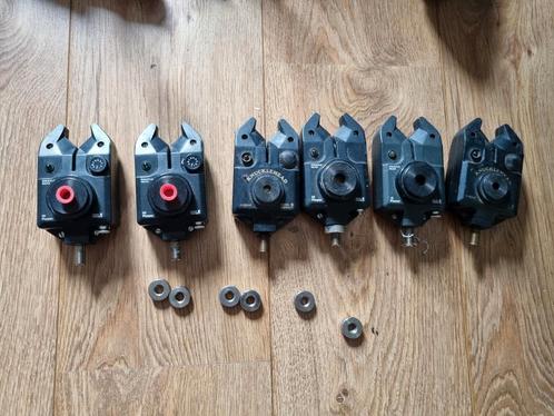 6  knucklehead beetmelders, Watersport en Boten, Hengelsport | Karpervissen, Gebruikt, Overige typen, Ophalen of Verzenden