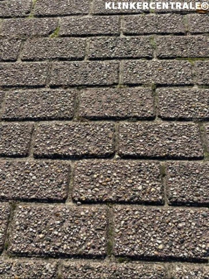 ROOIKORTING 280m2 heide-grijs betonklinkers, Tuin en Terras, Tegels en Klinkers, Gebruikt, Klinkers, Beton, 10 m² of meer, Verzenden