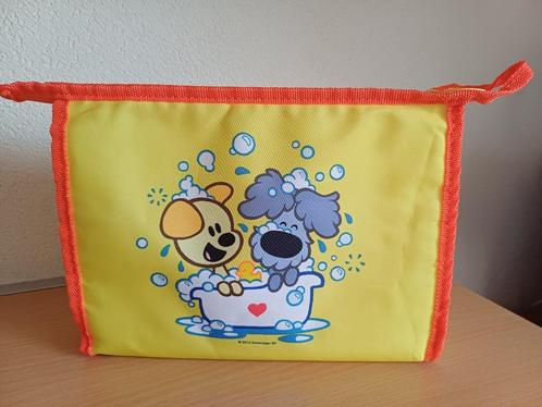 Kinder Toilettas  Woezel en Pip(z.g.a.n), Sieraden, Tassen en Uiterlijk, Toilettassen, Zo goed als nieuw, Jongen of Meisje, Geel