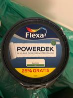 [3/4 over] Muurverf Flexa RAL 9010 wit mat 10 liter Powerdek, Ophalen, Gebruikt, Wit, Verf