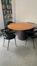 Vintage tafel met dire stoelen, Huis en Inrichting, Tafels | Eettafels, Gebruikt, Ophalen of Verzenden, Rechthoekig, 100 tot 150 cm
