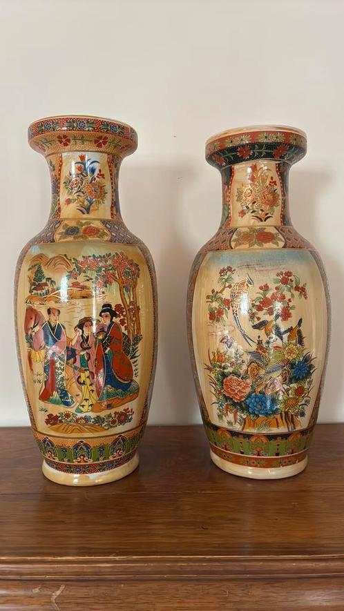 Set van Japanse vazen, Antiek en Kunst, Antiek | Vazen, Ophalen