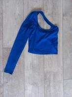 Shein crop top, Blauw, Ophalen of Verzenden, Lange mouw, Maat 36 (S)
