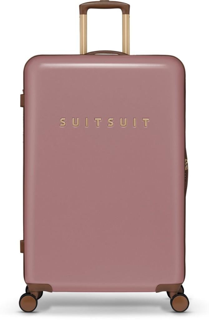 ✅ SUITSUIT Fab Seventies Old Rose koffer 76 cm - NIEUW, Sieraden, Tassen en Uiterlijk, Koffers, Nieuw, Hard kunststof, 70 cm of meer