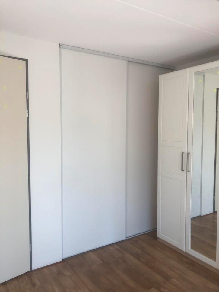 DSH Schuifwand wit (195x260 cm), Huis en Inrichting, Kasten | Kledingkasten, Zo goed als nieuw, Minder dan 100 cm, 50 tot 100 cm