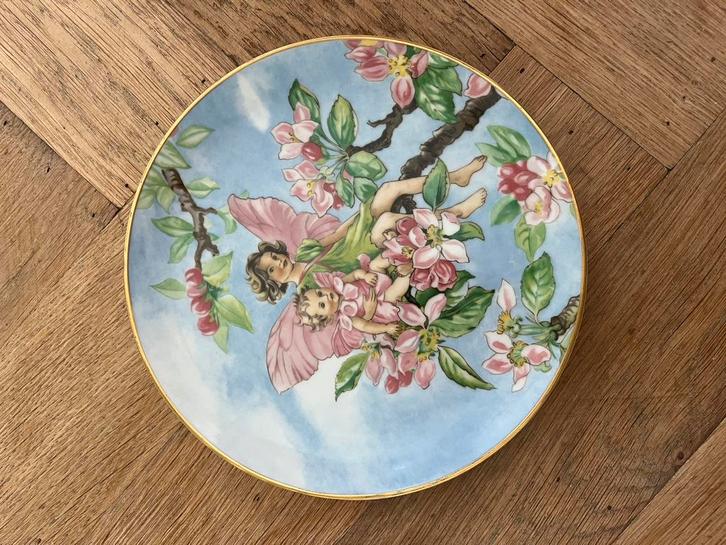 Wandbord villeroy boch The Apple Blossom Fairy,Franklin Mint, Huis en Inrichting, Woonaccessoires | Wanddecoraties, Zo goed als nieuw