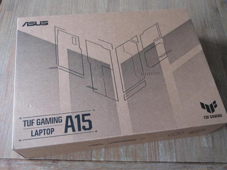 2025 ASUS TUF A15 512GB 16GB 144Hz Ryzen 7 GeForce RTX 3050, Computers en Software, Windows Laptops, Nieuw, 15 inch, SSD, 4 Ghz of meer