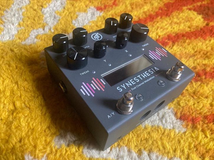 GFGI System Synesthesia Pedal, Muziek en Instrumenten, Effecten, Zo goed als nieuw, Chorus, Delay of Echo, Distortion, Overdrive of Fuzz
