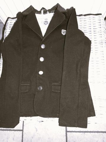 Paardrijkleding, jasje, plastron, shirt en broek beschikbaar voor biedingen